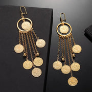Boucles d'oreilles Allah en forme de goutte Bijoux Musulmans boucles d'oreilles Bijoux Musulmans