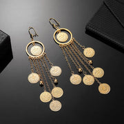 Boucles d'oreilles Allah en forme de goutte Bijoux Musulmans boucles d'oreilles Bijoux Musulmans