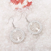 Boucles d'oreilles arbre de vie dorée Bijoux Musulmans boucles d'oreilles Bijoux Musulmans