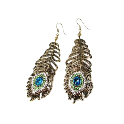 Boucles d'oreilles plume Bijoux Musulmans boucles d'oreilles Bijoux Musulmans