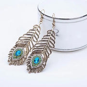 Boucles d'oreilles plume Bijoux Musulmans boucles d'oreilles Bijoux Musulmans