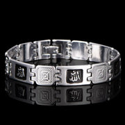 Bracelet Allah argenté Bijoux Musulmans bracelets Bijoux Musulmans