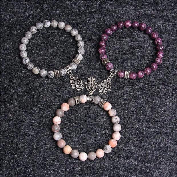 Bracelet main de Fatma en perle Bijoux Musulmans bracelets Bijoux Musulmans