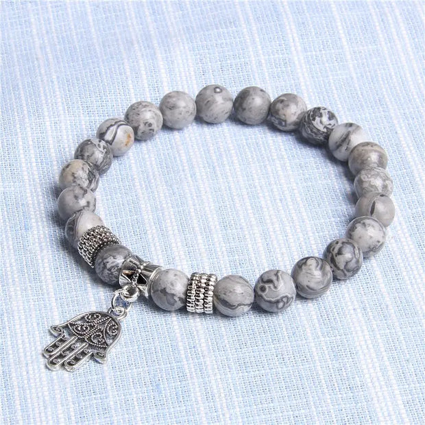 Bracelet main de Fatma en perle Bijoux Musulmans bracelets Bijoux Musulmans