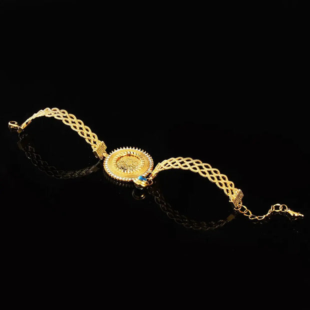 Bracelet pièce de monnaie Bijoux Musulmans bracelets Bijoux Musulmans