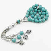 Bracelet tasbih bleu turquoise Bijoux Musulmans bracelets Bijoux Musulmans