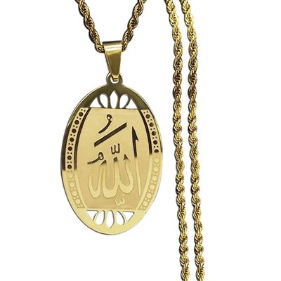 Collier Or Allah Bijoux Musulmans colliers Bijoux Musulmans