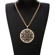 Collier fleur de vie doré Bijoux Musulmans colliers Bijoux Musulmans