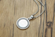Collier rond argenté Bijoux Musulmans colliers Bijoux Musulmans